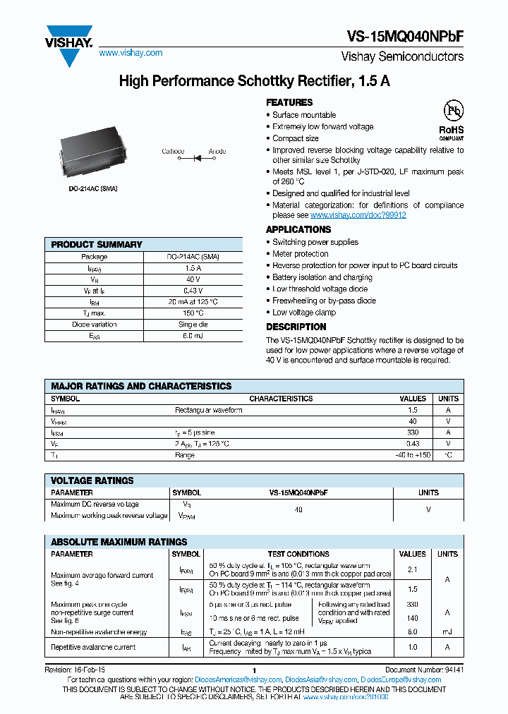 VS-15MQ040NPBF-15_8397876.PDF Datasheet