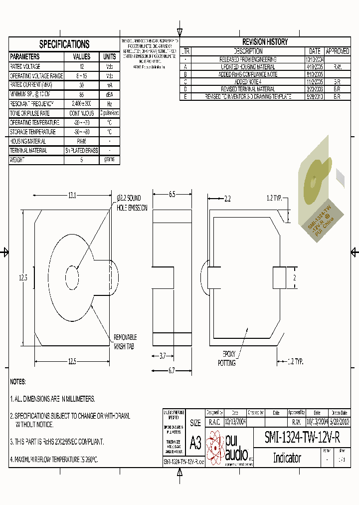 SMI-1324-TW-12V-R_8397906.PDF Datasheet