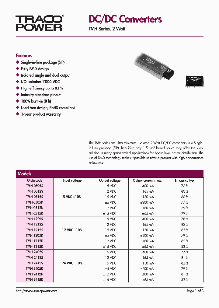 TMH0505D_8398132.PDF Datasheet