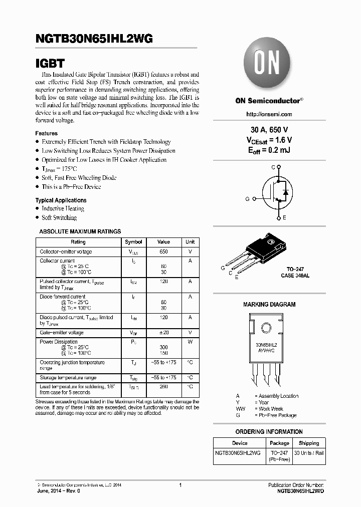 NGTB30N65IHL2WG_8399173.PDF Datasheet