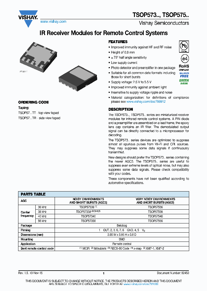 TSOP575_8399272.PDF Datasheet