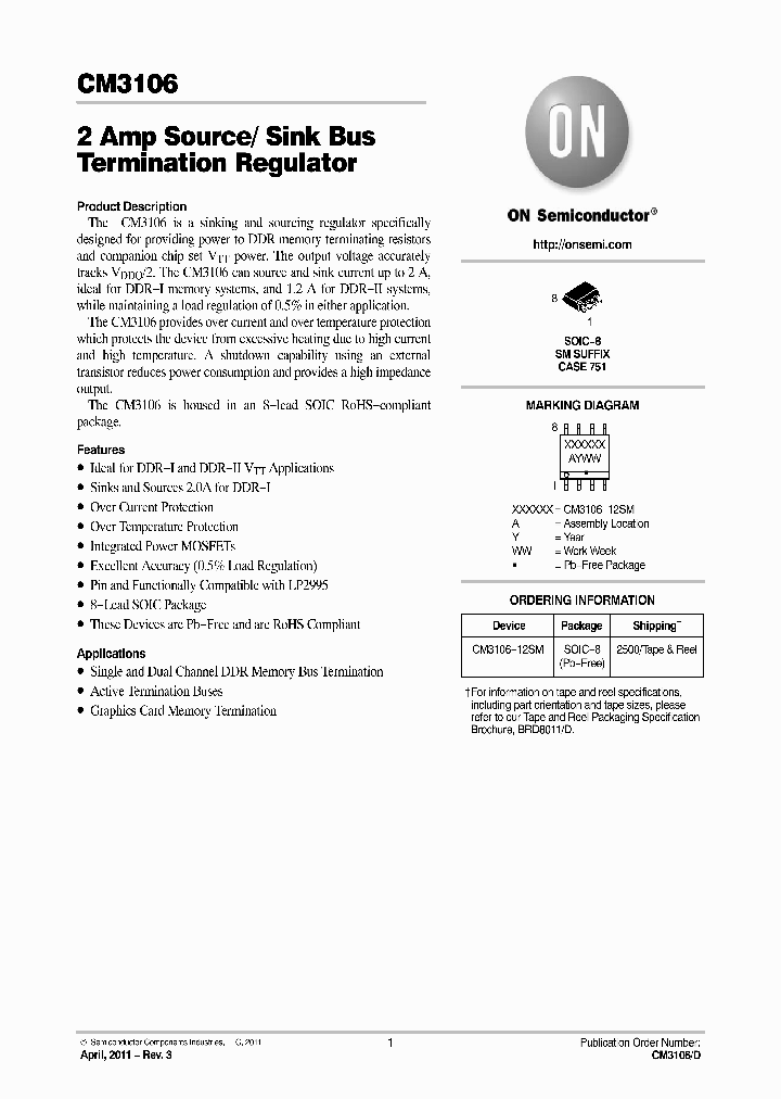 CM3106_8400411.PDF Datasheet