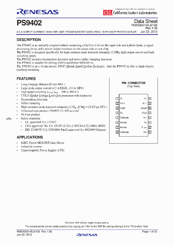 PS9402_8400937.PDF Datasheet