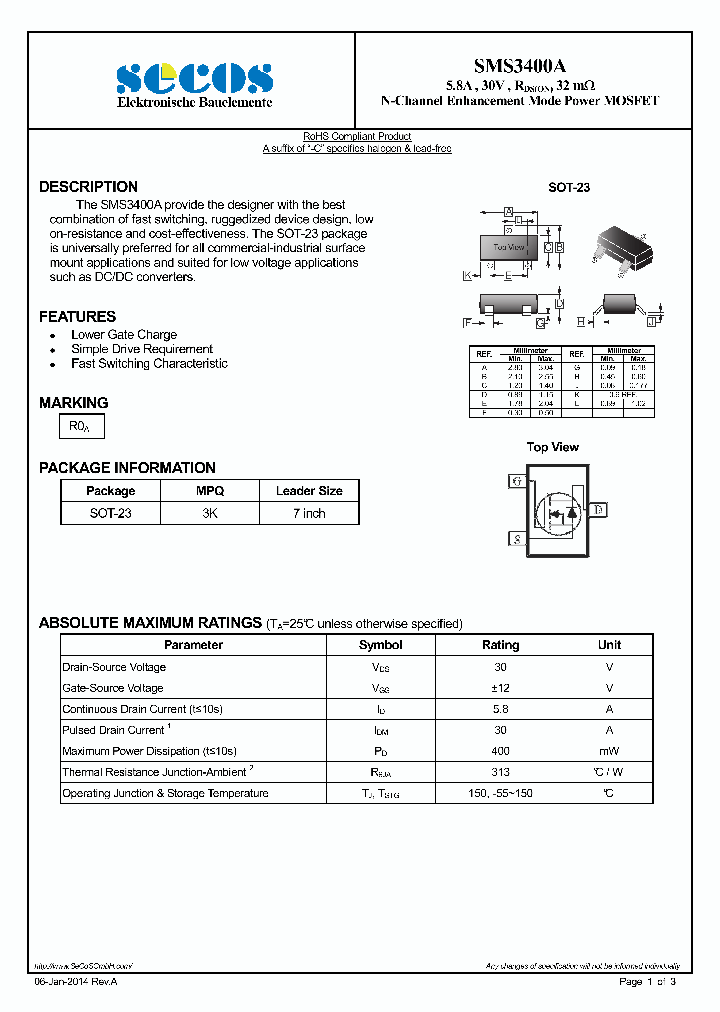 SMS3400A-15_8401653.PDF Datasheet