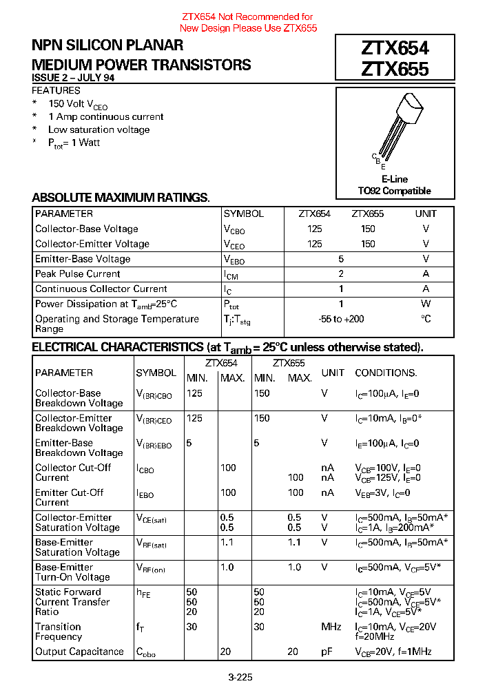 ZTX654_8401661.PDF Datasheet