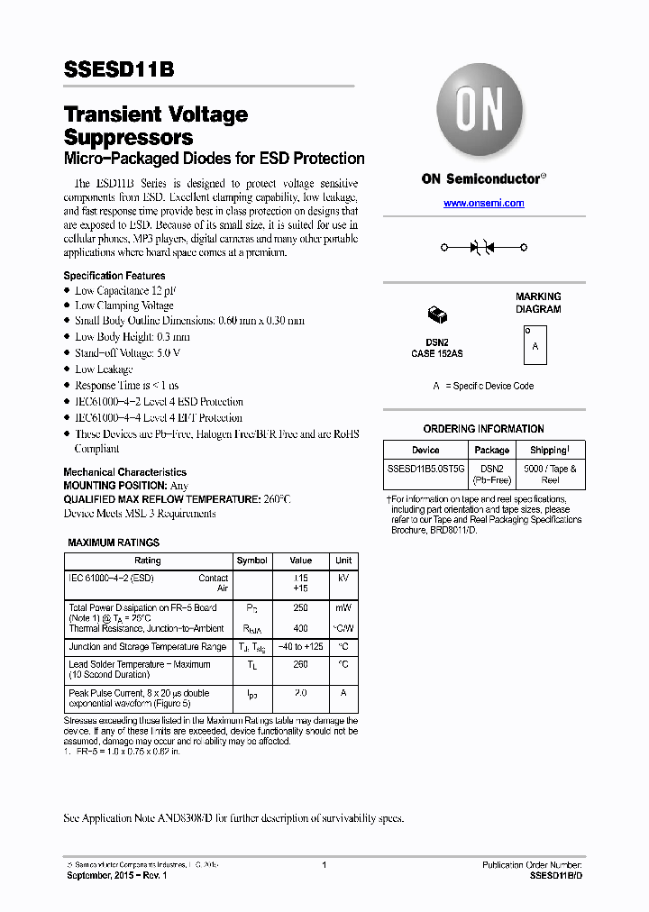 SSESD11B_8401874.PDF Datasheet