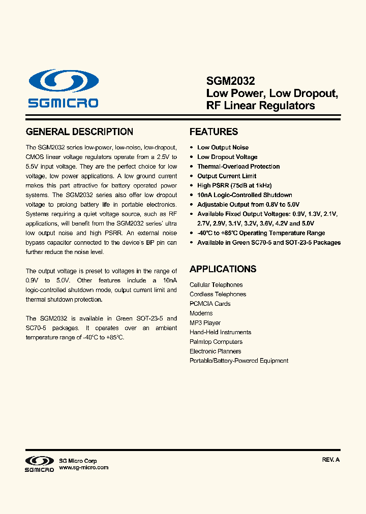 SGM2032-ADJ_8402220.PDF Datasheet