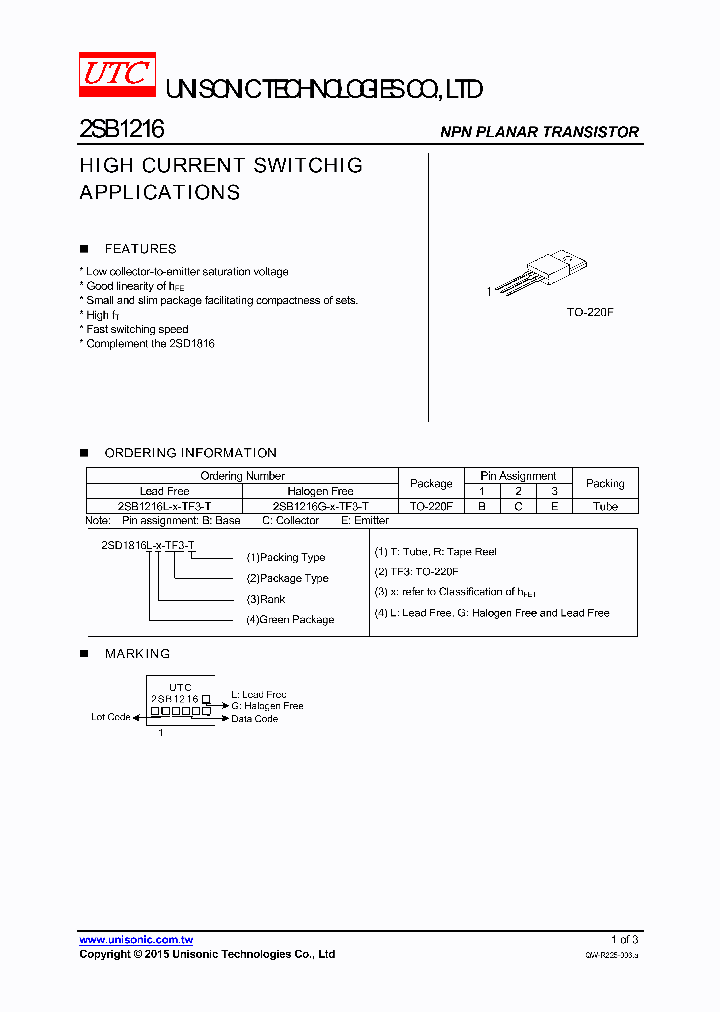 2SB1216L-X-TF3-T_8402296.PDF Datasheet