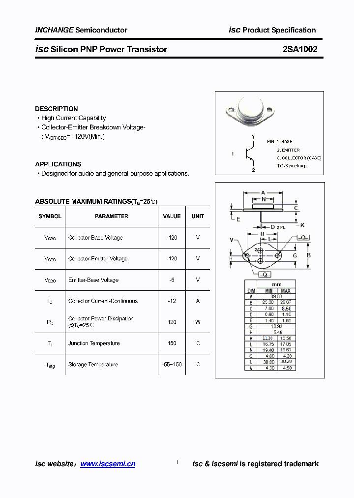 2SA1002_8402958.PDF Datasheet