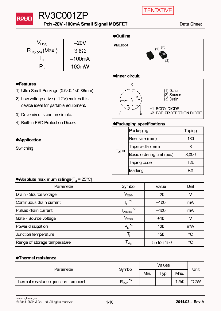 RV3C001ZP_8403265.PDF Datasheet