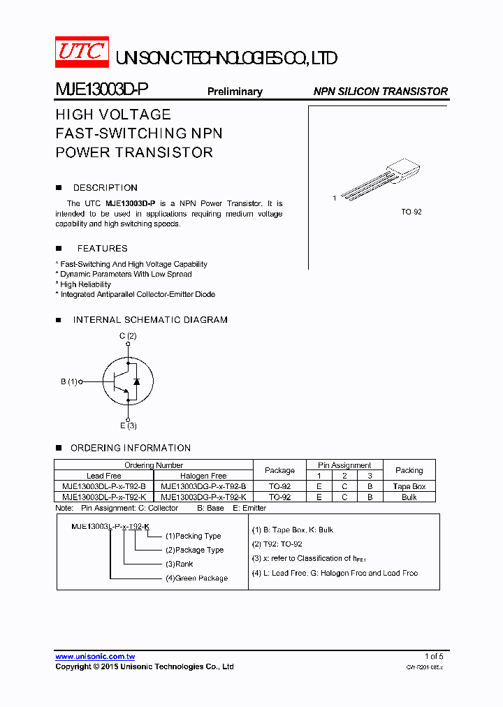 MJE13003D-P-15_8403236.PDF Datasheet