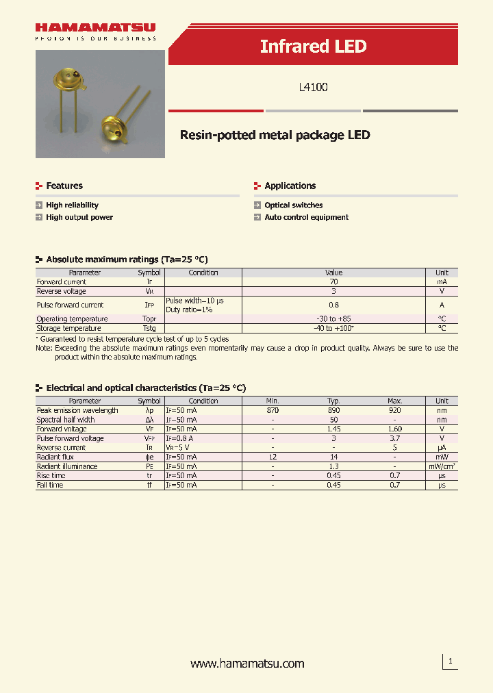 L4100-15_8403550.PDF Datasheet