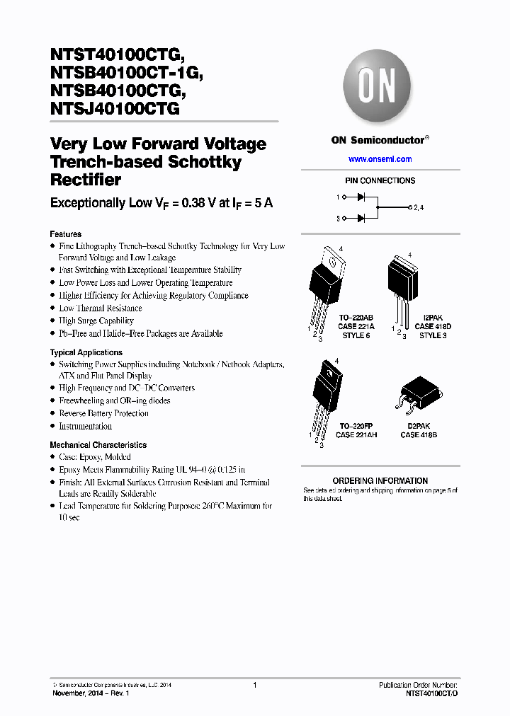 NTST40100CTG_8403985.PDF Datasheet