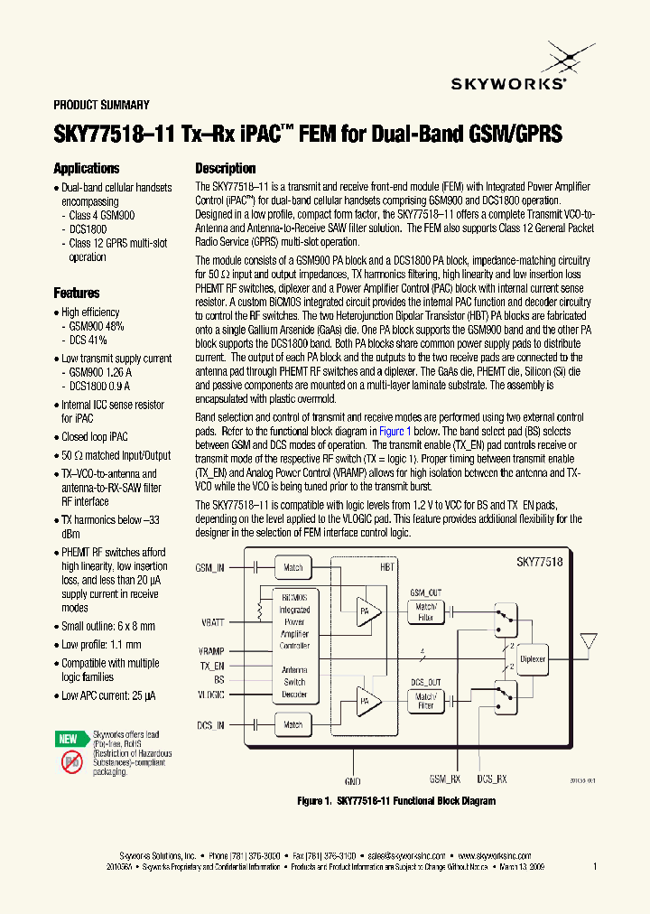 SKY77518-11_8404334.PDF Datasheet