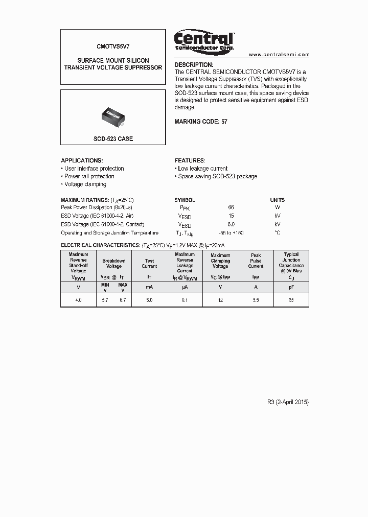 CMOTVS5V7_8405934.PDF Datasheet