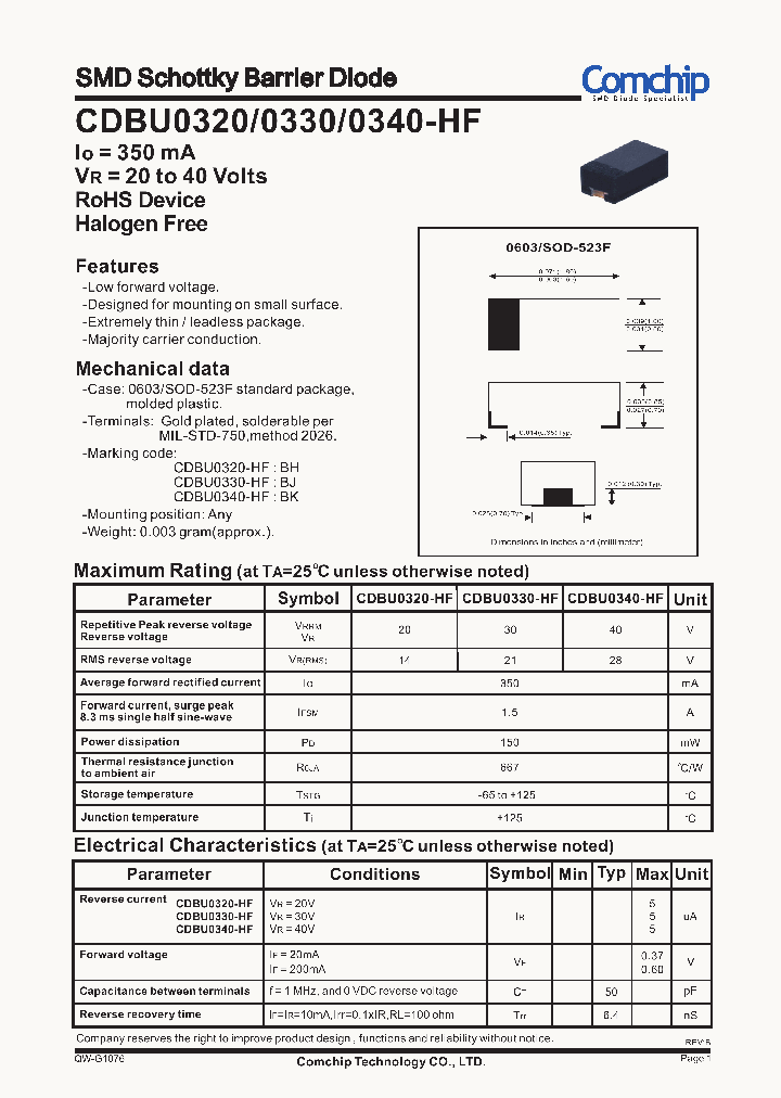 CDBU0320-HF_8406257.PDF Datasheet