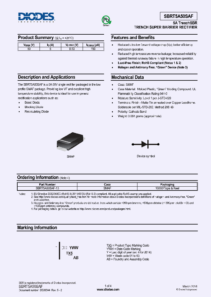 SBRT5A50SAF-13_8406786.PDF Datasheet