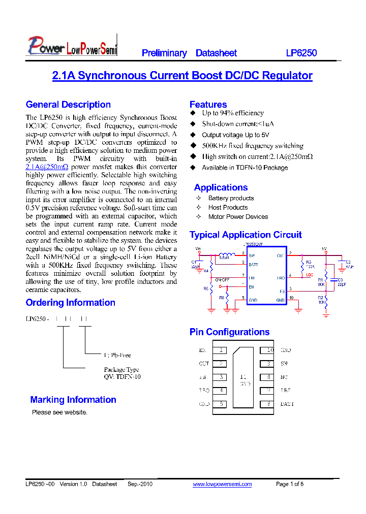 LP6250_8406859.PDF Datasheet