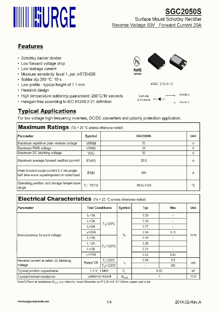 SGC2050S_8407102.PDF Datasheet