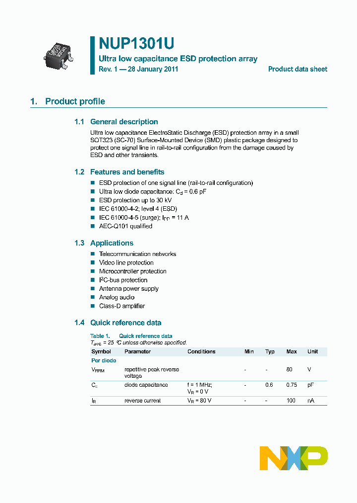 NUP1301U-15_8407376.PDF Datasheet