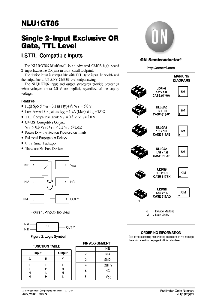 NLU1GT86_8407276.PDF Datasheet