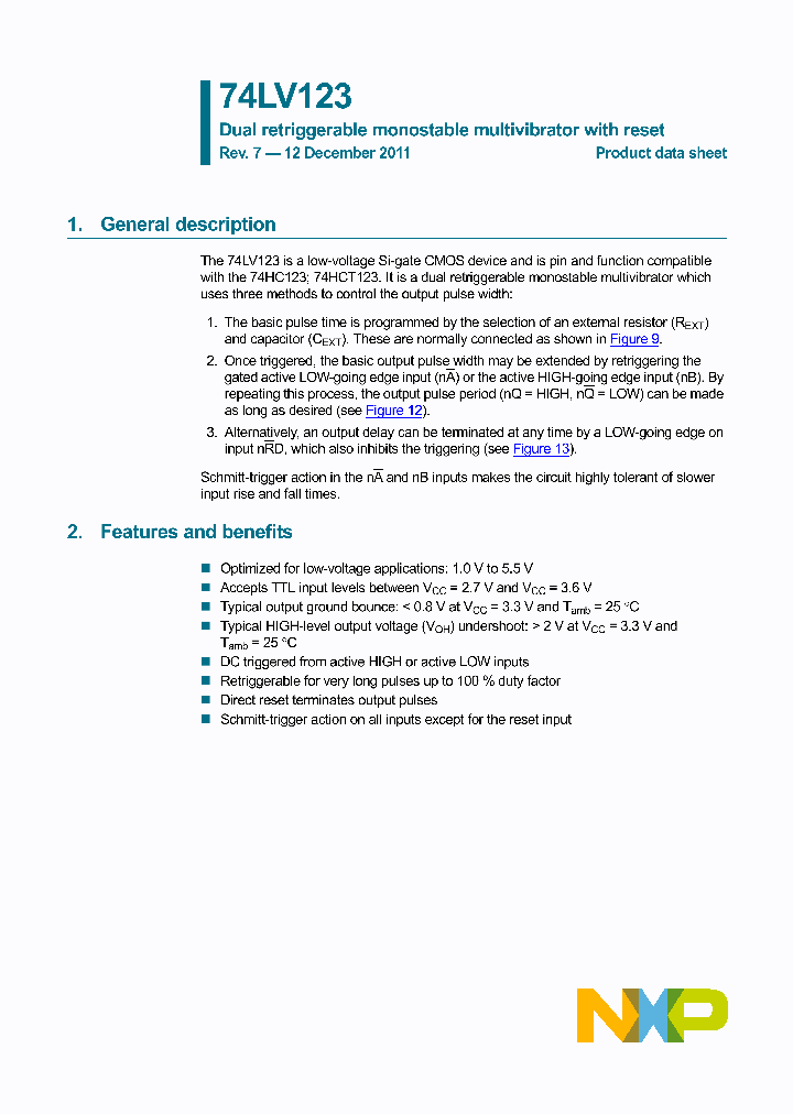 74LV123_8408215.PDF Datasheet