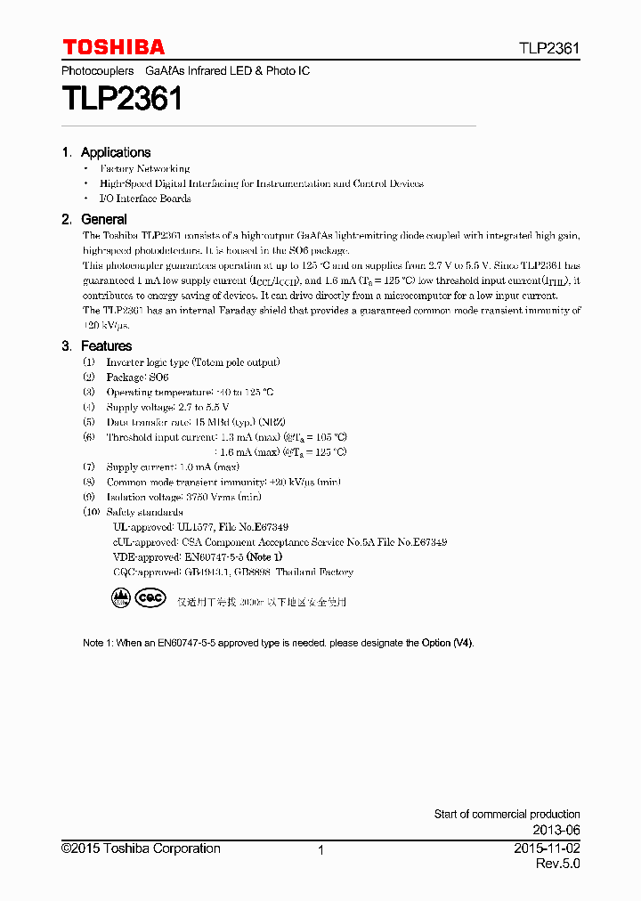 TLP2361_8408394.PDF Datasheet