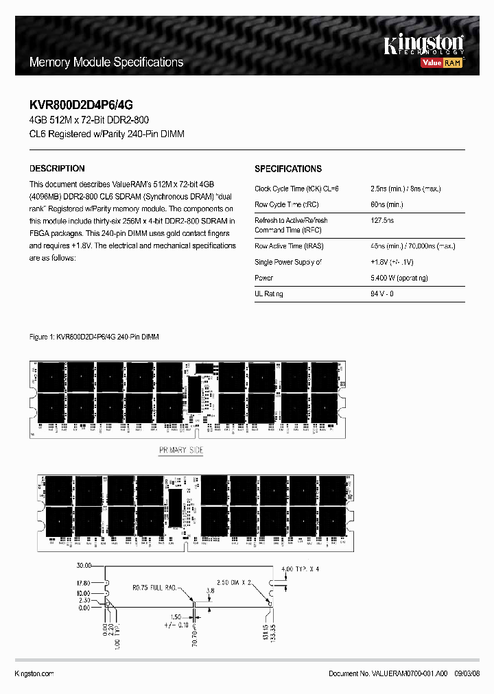 KVR800D2D4P6-4G_8408467.PDF Datasheet