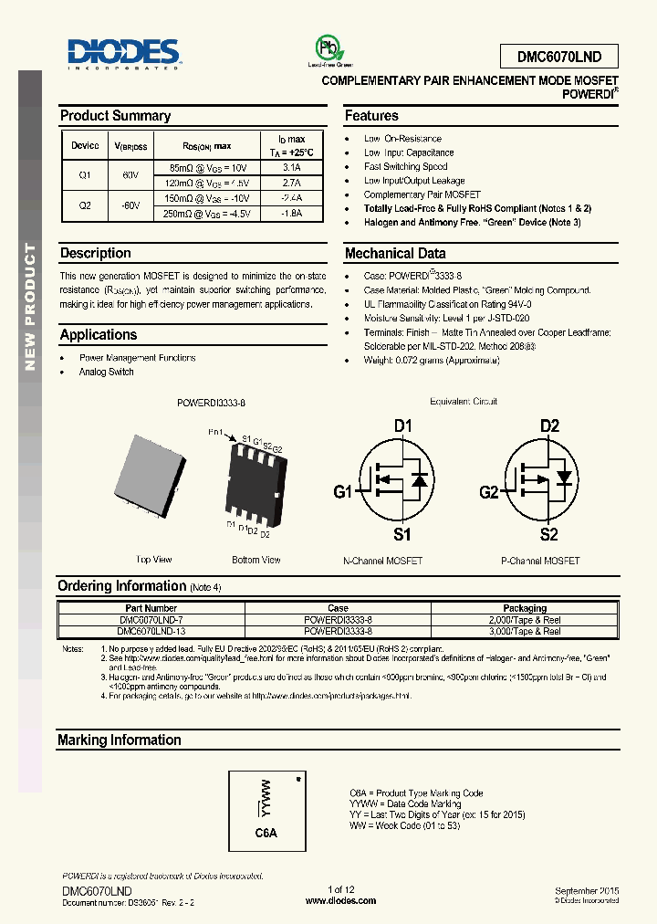 DMC6070LND-7_8409989.PDF Datasheet