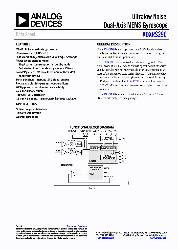 EVAL-ADXRS290Z-S2_8411584.PDF Datasheet