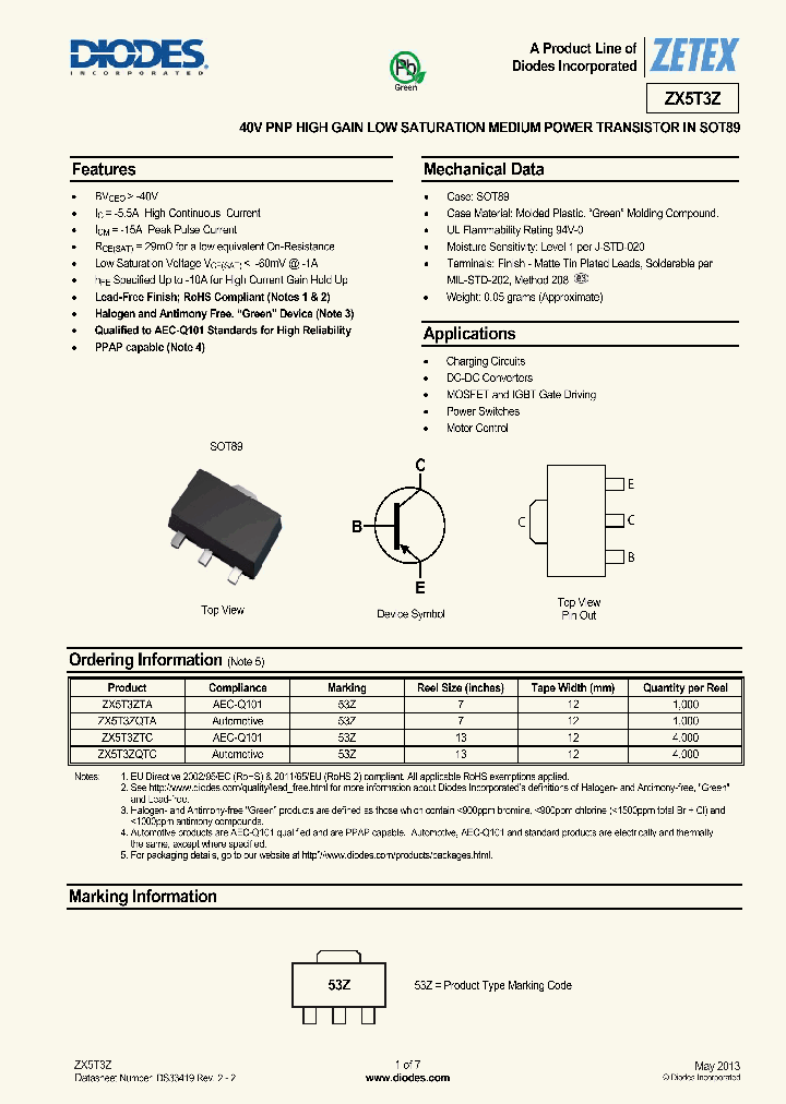 ZX5T3ZTA_8411648.PDF Datasheet