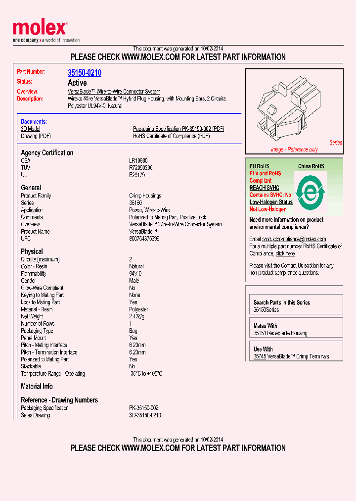 35150-0210_8411788.PDF Datasheet