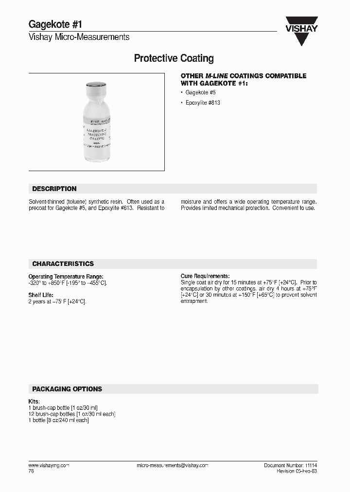GAGEKOTE-1_8411870.PDF Datasheet
