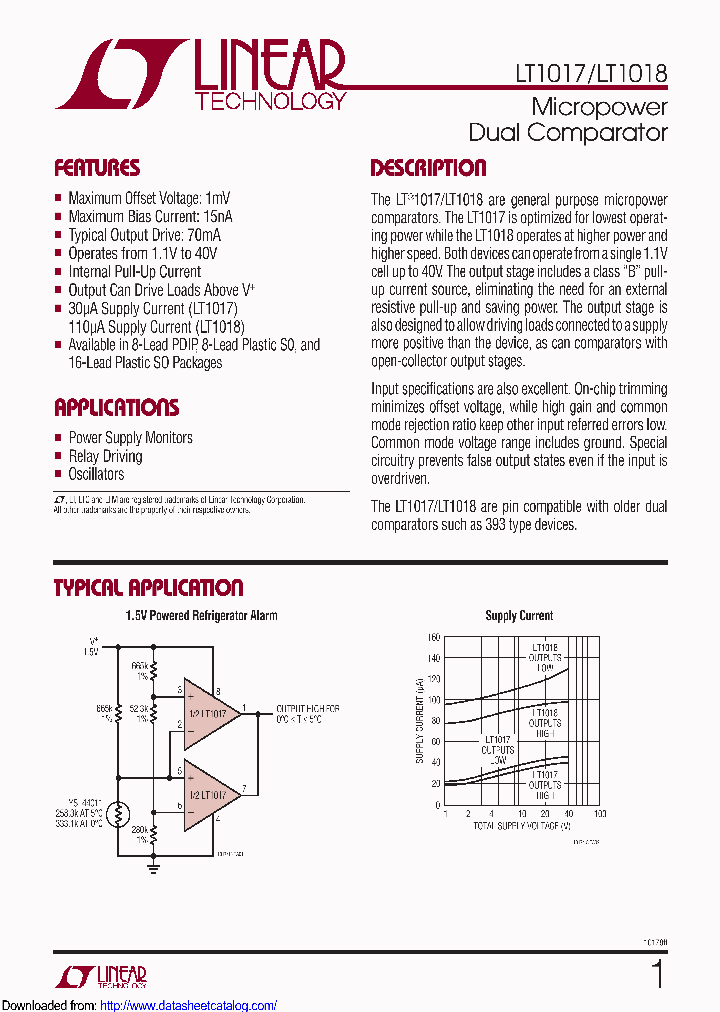 LT1018CN8PBF_8415487.PDF Datasheet
