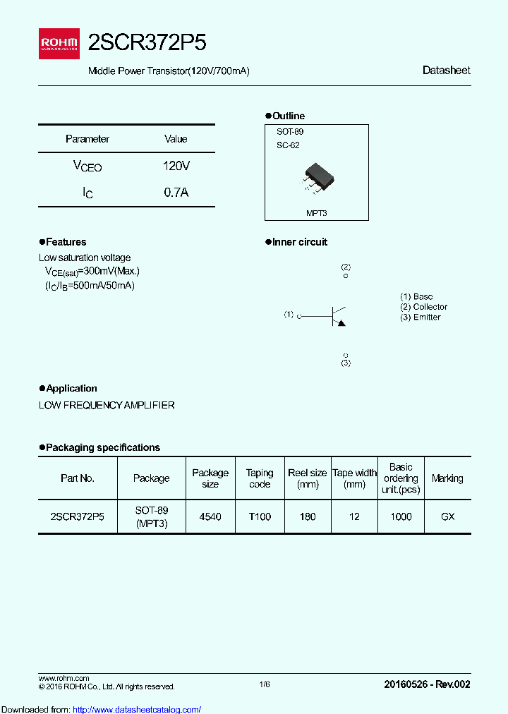 2SCR372P5T100_8415635.PDF Datasheet