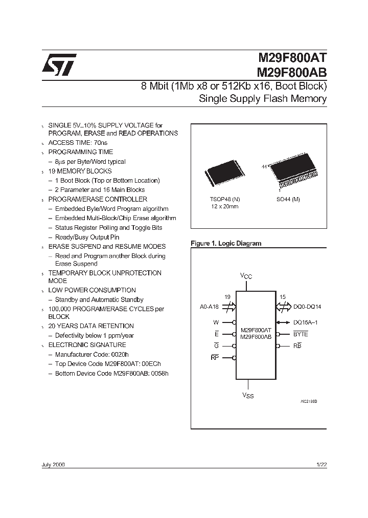 M29F800AB90M1_8416024.PDF Datasheet