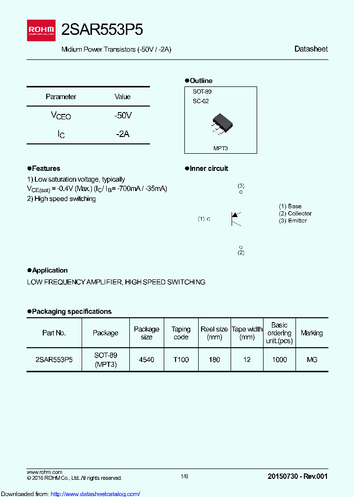 2SAR553P5T100_8415632.PDF Datasheet