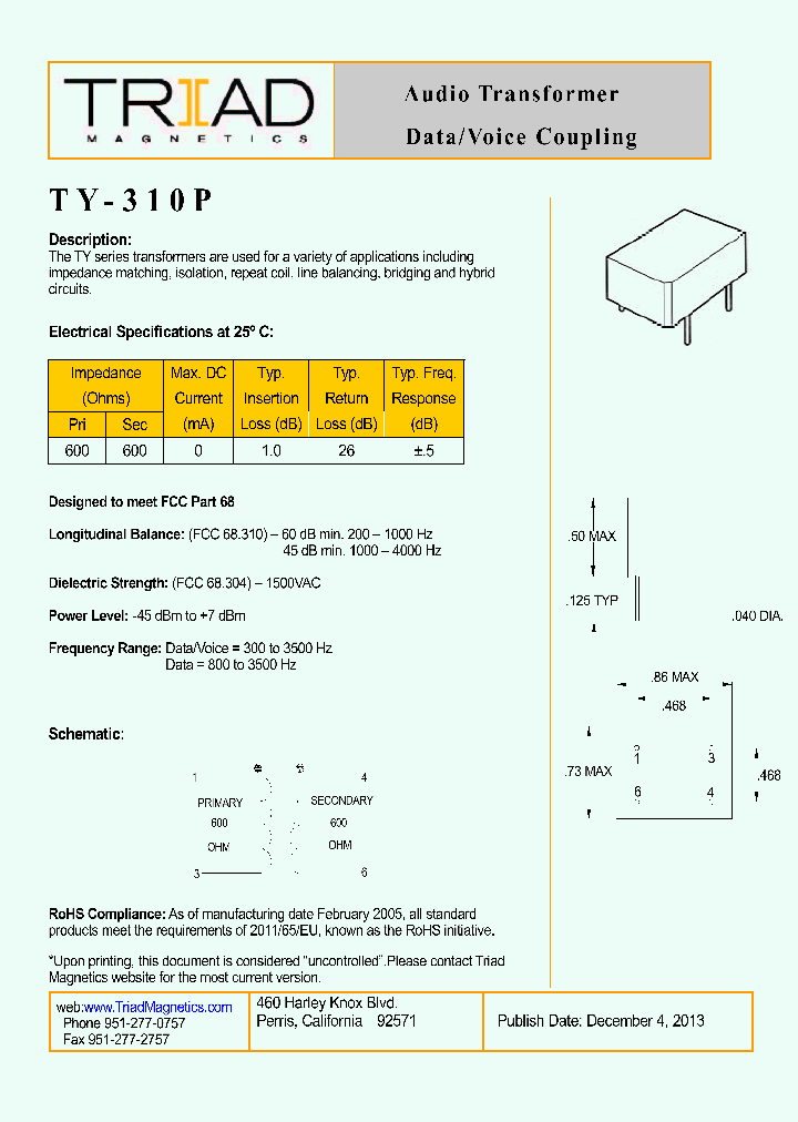 TY-310P_8417015.PDF Datasheet