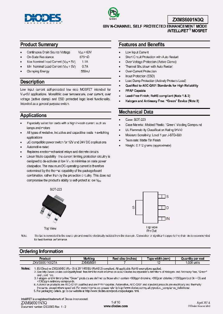 ZXMS6001N3Q_8417305.PDF Datasheet