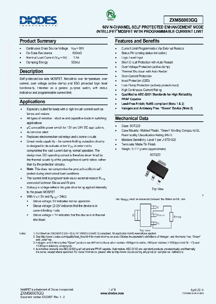 ZXMS6003GQ_8417312.PDF Datasheet