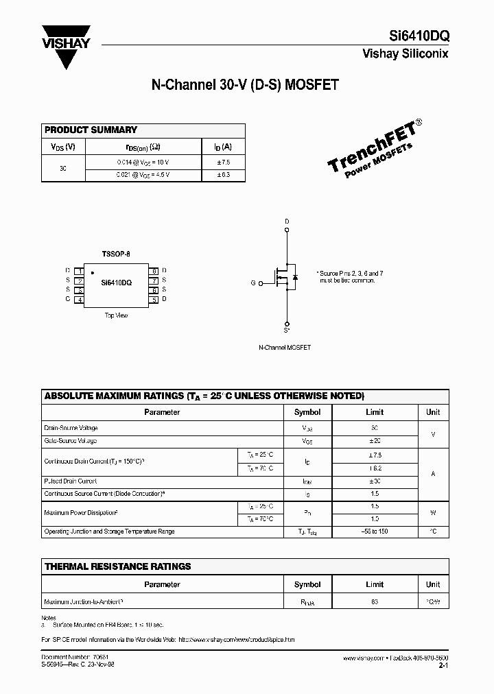SI6410DQ_8416957.PDF Datasheet
