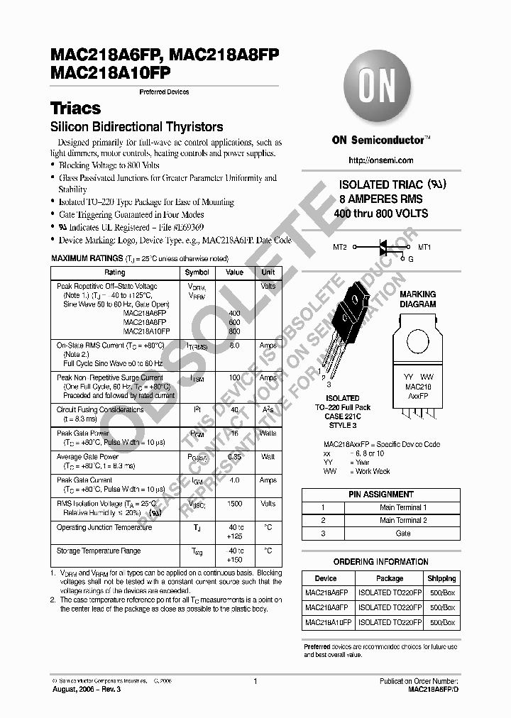 MAC218A10FP_8418410.PDF Datasheet