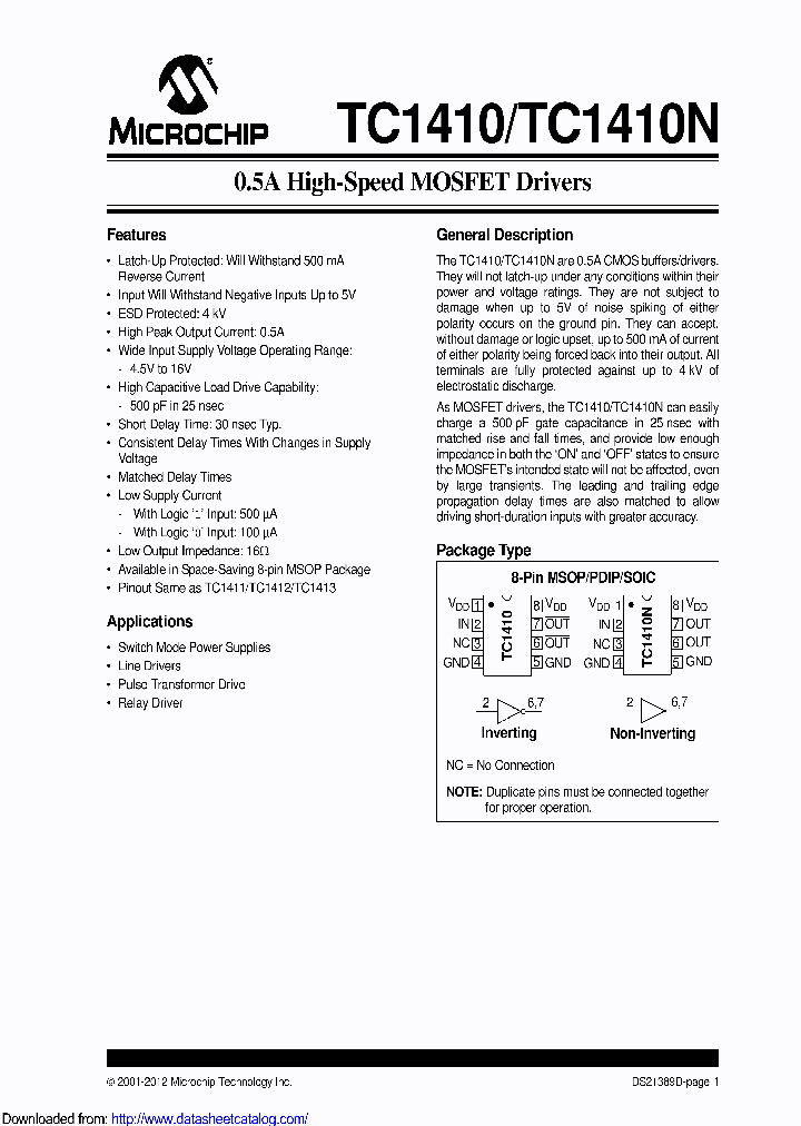 TC1410NVUA713_8418875.PDF Datasheet