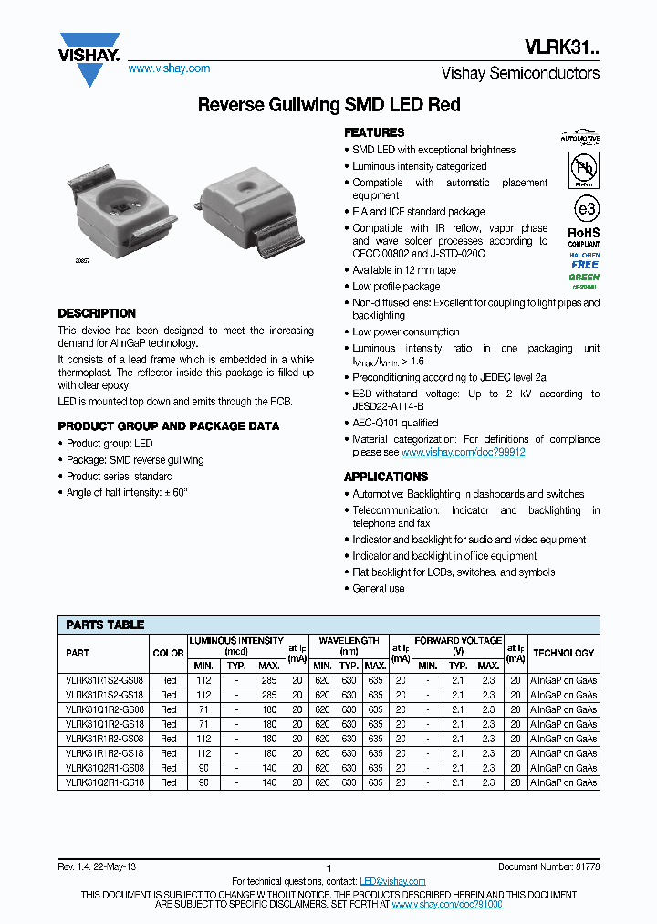VLRK31Q1R2-GS08_8419259.PDF Datasheet