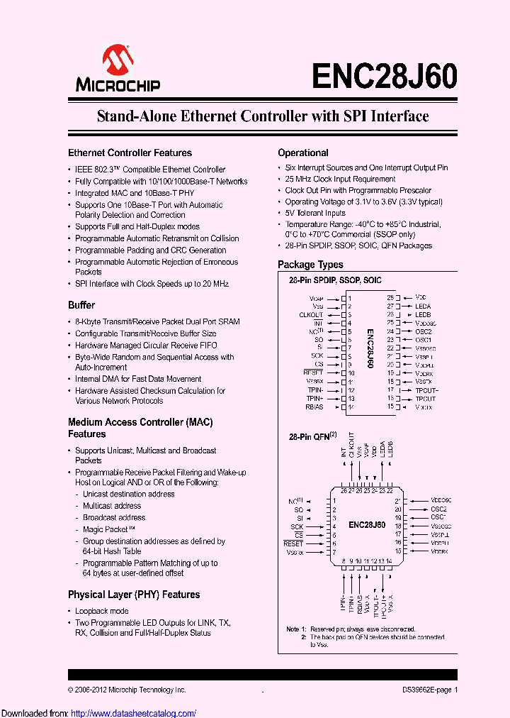 ENC28J60-ISO_8419146.PDF Datasheet