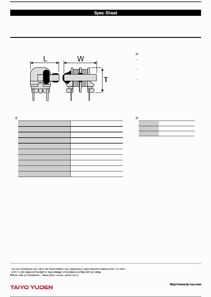 TLF9UBH302WK1_8419085.PDF Datasheet