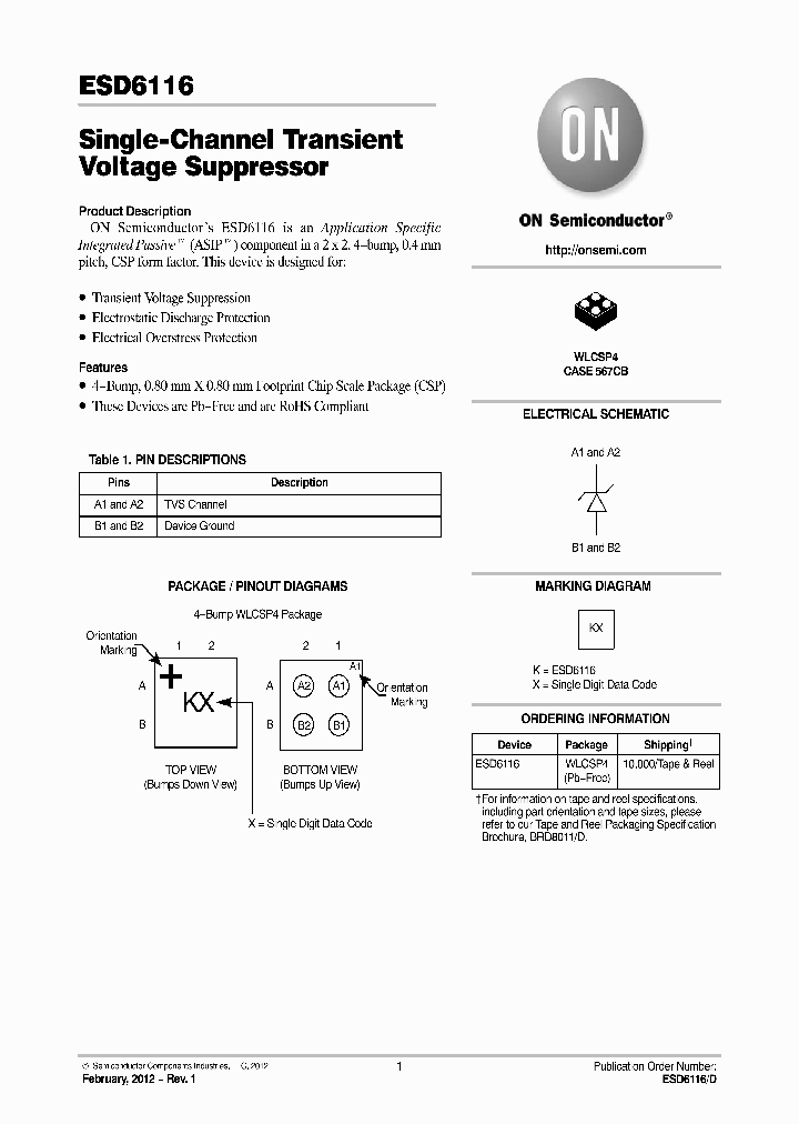 ESD6116_8420764.PDF Datasheet