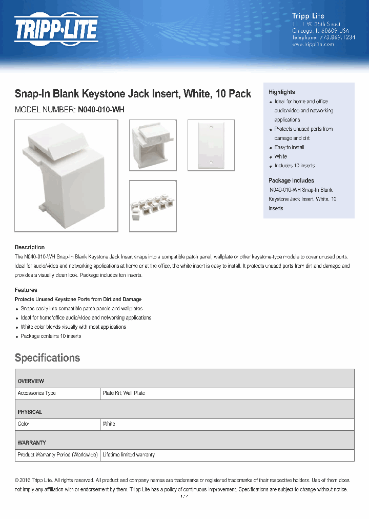 N040-010-WH_8421967.PDF Datasheet