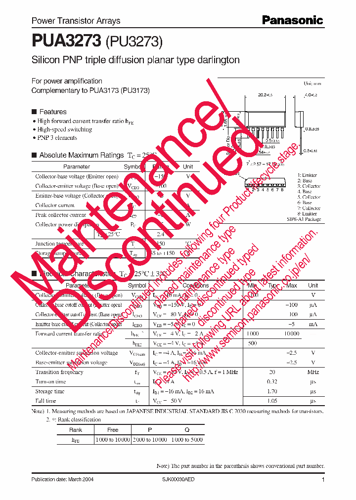 PUA3273_8420779.PDF Datasheet