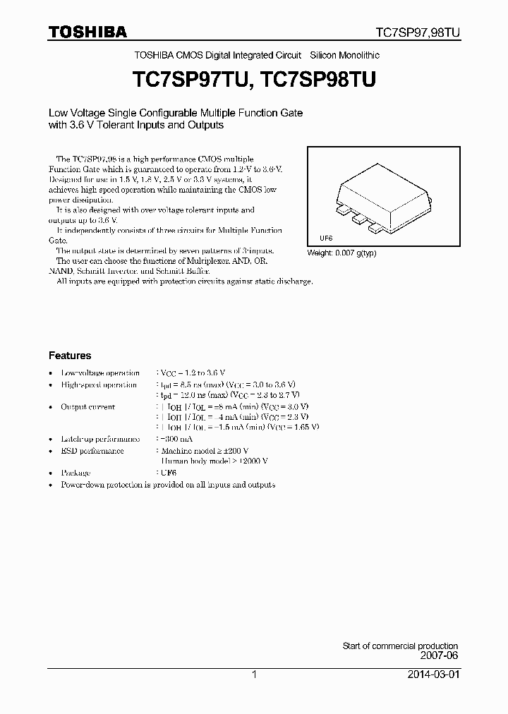 TC7SP98TU_8421956.PDF Datasheet